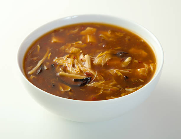 HOT AND SOUR SOUP WITH TOFU